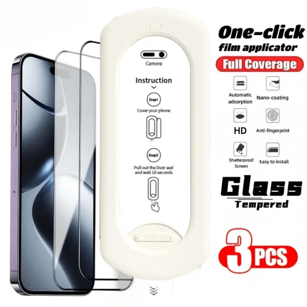 3Pcs HD Clear Screen Protector for iPhone 16 15 14 Pro Max 15 14 Plus 11 12 13 Pro X XR XS Max Dust Free Premium Tempered Glass iPhone17AIR білий
3Pcs HD Clear Screen Protector for iPhone 16 15 14 Pro Max 15 14 Plus 11 12 13 Pro X XR XS Max Dust Free Premium Tempered Glass iPhone17AIR білий