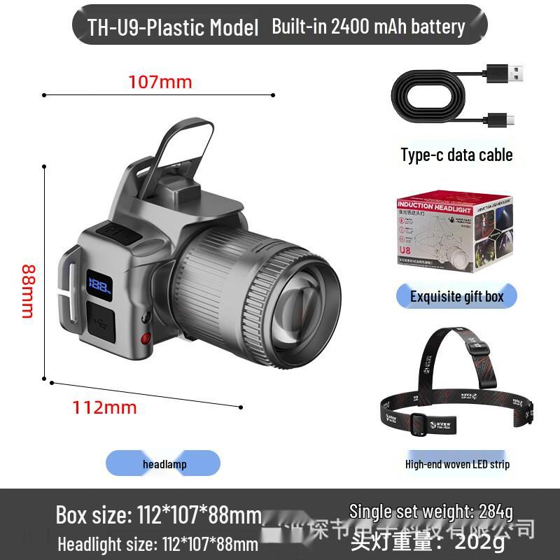 NuFeng Super Bright Rechargeable Sensor Headlamp
NuFeng Super Bright Rechargeable Sensor Headlamp