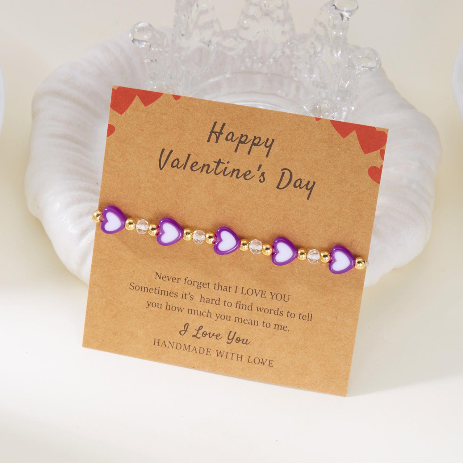Romantic Heart Beaded Couple Bracelet for Women Men Handmade Soft Clay Pottery Bracelets Lover Valentine s Day Charm Jewelry
Romantic Heart Beaded Couple Bracelet for Women Men Handmade Soft Clay Pottery Bracelets Lover Valentine s Day Charm Jewelry