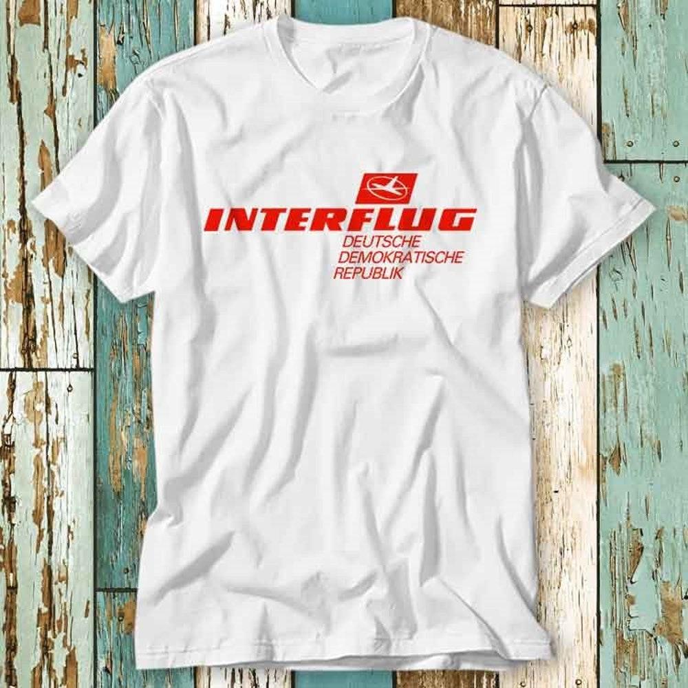 Футболка из 100% хлопка плотностью 230 г/м2 с логотипом Interflug DDR National Airlines of East Germany в стиле ретро, крутая футболка с топом, унисекс, ретро-мода, винтажная рубашка S9 XS белый
Футболка из 100% хлопка плотностью 230 г/м2 с логотипом Interflug DDR National Airlines of East Germany в стиле ретро, крутая футболка с топом, унисекс, ретро-мода, винтажная рубашка S9 XS белый