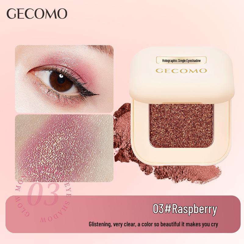 GECOMO Iridescent Eyeshadow: Pearlescent, Long-Lasting, Brightening, and Skin-Adhering with Fine Shimmer.
GECOMO Iridescent Eyeshadow: Pearlescent, Long-Lasting, Brightening, and Skin-Adhering with Fine Shimmer.