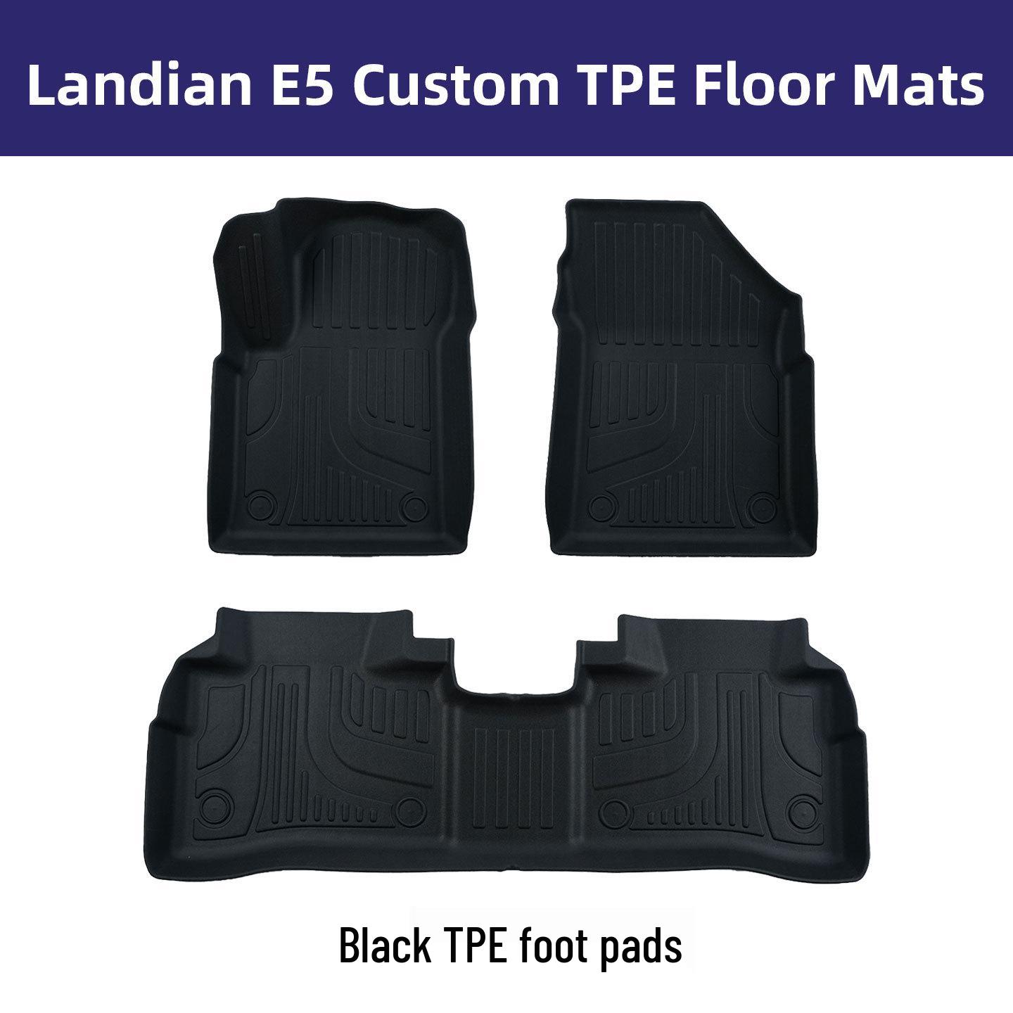 Eco-Friendly, Odorless, Wear-Resistant TPE Floor Mats for Lan Dian E5 – Double Layer Interior Protection
Eco-Friendly, Odorless, Wear-Resistant TPE Floor Mats for Lan Dian E5 – Double Layer Interior Protection
