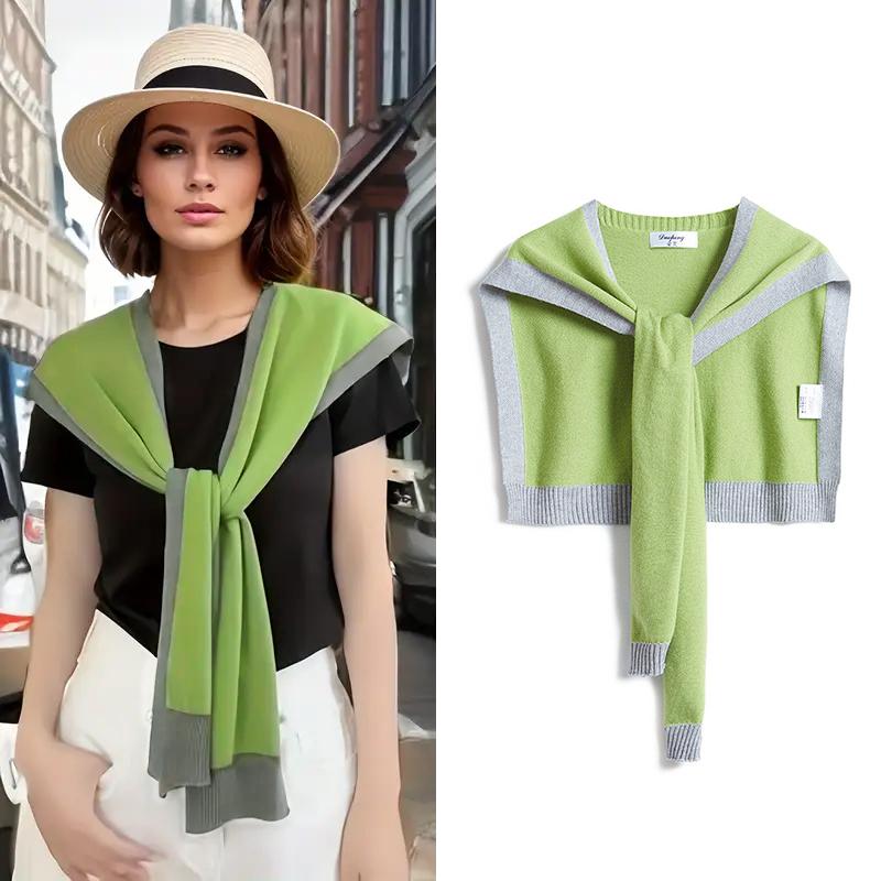 1PC Versatile Solid Colour Xiao Xiangfeng Small Shawl Foreign-Style Outwear Knitted Female Net Red Fashion Multi-Coloured 80-100cm
1PC Versatile Solid Colour Xiao Xiangfeng Small Shawl Foreign-Style Outwear Knitted Female Net Red Fashion Multi-Coloured 80-100cm