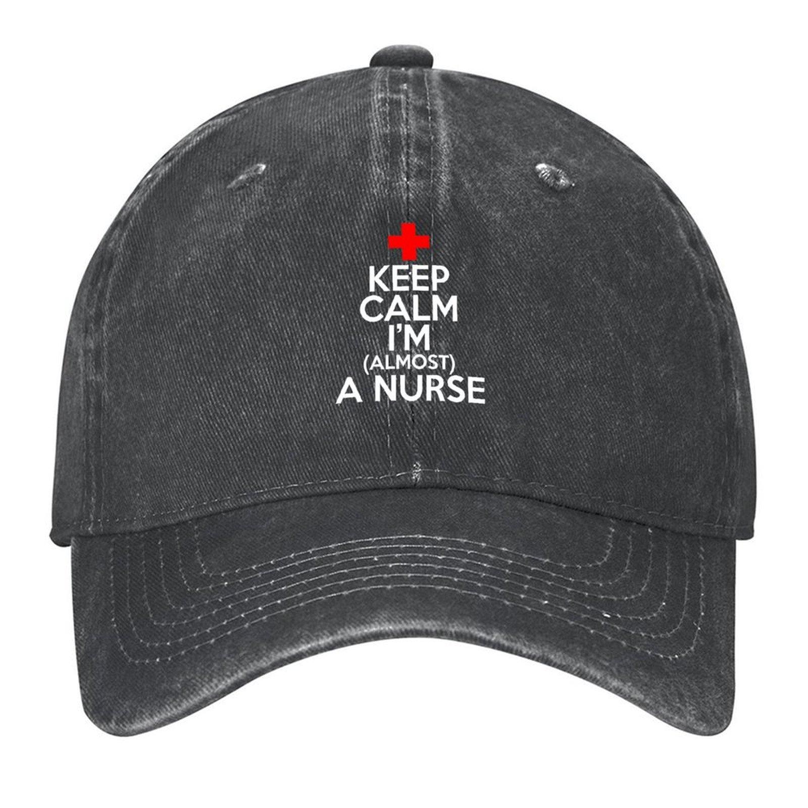 2026 Keep Calm Im Almost A Nurse Baseball Cap Sunscreen Hip Hop New In The Hat Hat Men Luxury Woman Men s
2026 Keep Calm Im Almost A Nurse Baseball Cap Sunscreen Hip Hop New In The Hat Hat Men Luxury Woman Men s