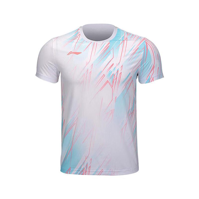 Li Ning Gradient Logo Round Neck Pullover Badminton Shirt Unisex tops Standard-White AAYU149-2 2XL
Li Ning Gradient Logo Round Neck Pullover Badminton Shirt Unisex tops Standard-White AAYU149-2 2XL