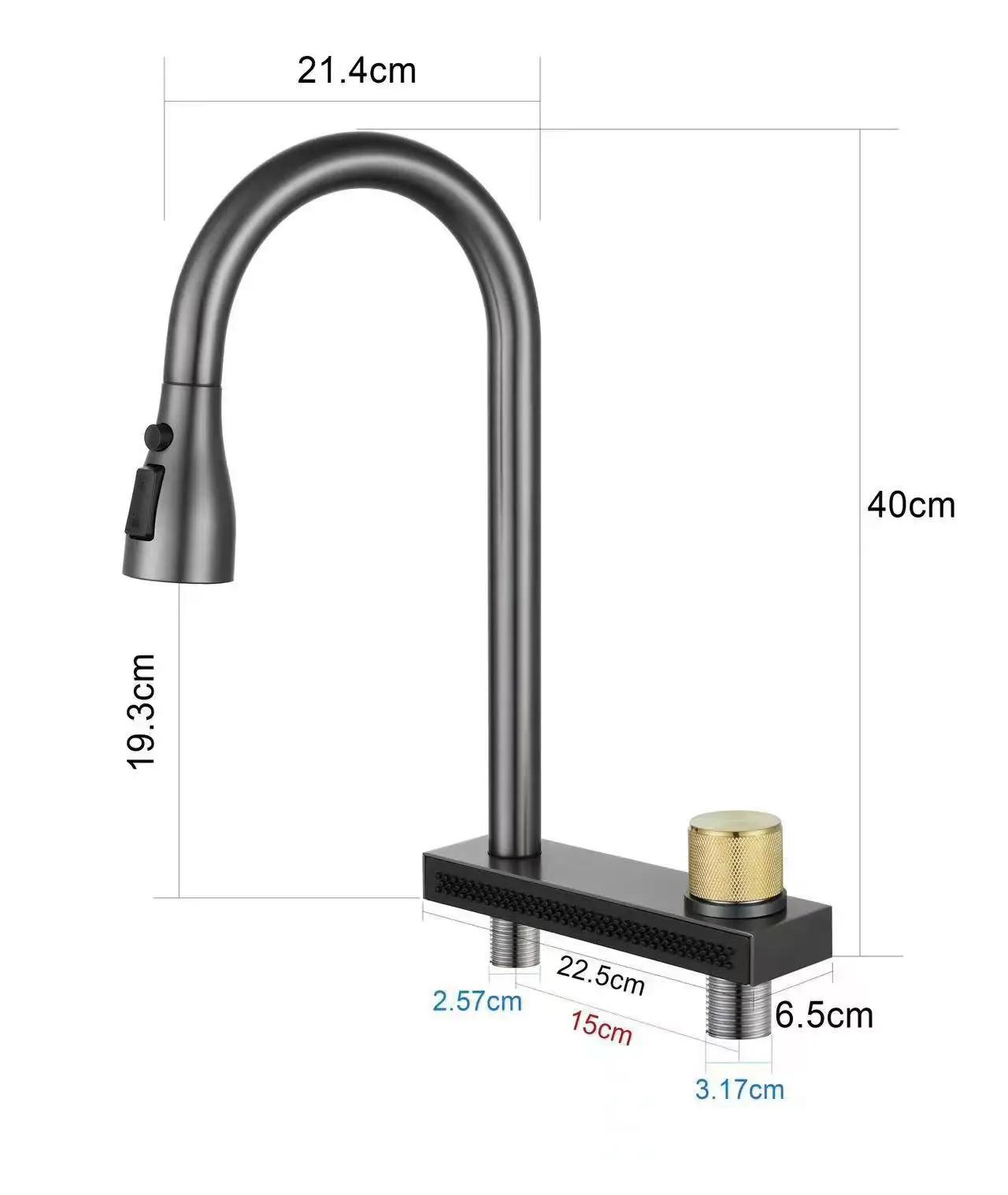Waterfall Sink Pull Type Kitchen Faucet Hot Cold Mixer Vegetable Wash Tap Basin Multiple Water Outlets Rotation Flying Rain Tap
Waterfall Sink Pull Type Kitchen Faucet Hot Cold Mixer Vegetable Wash Tap Basin Multiple Water Outlets Rotation Flying Rain Tap