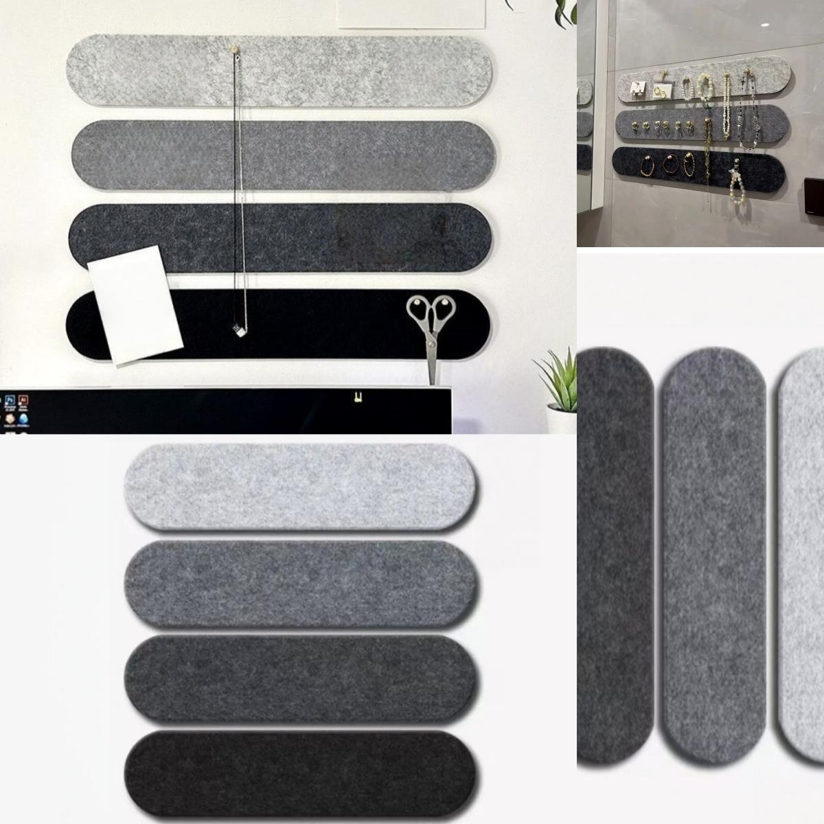 3pcs/4pcs 40X10cm Felt Message Boards Reusable Wall-Mounted Memo Strips Felt wall sticker 3pcs сірий колір
3pcs/4pcs 40X10cm Felt Message Boards Reusable Wall-Mounted Memo Strips Felt wall sticker 3pcs сірий колір