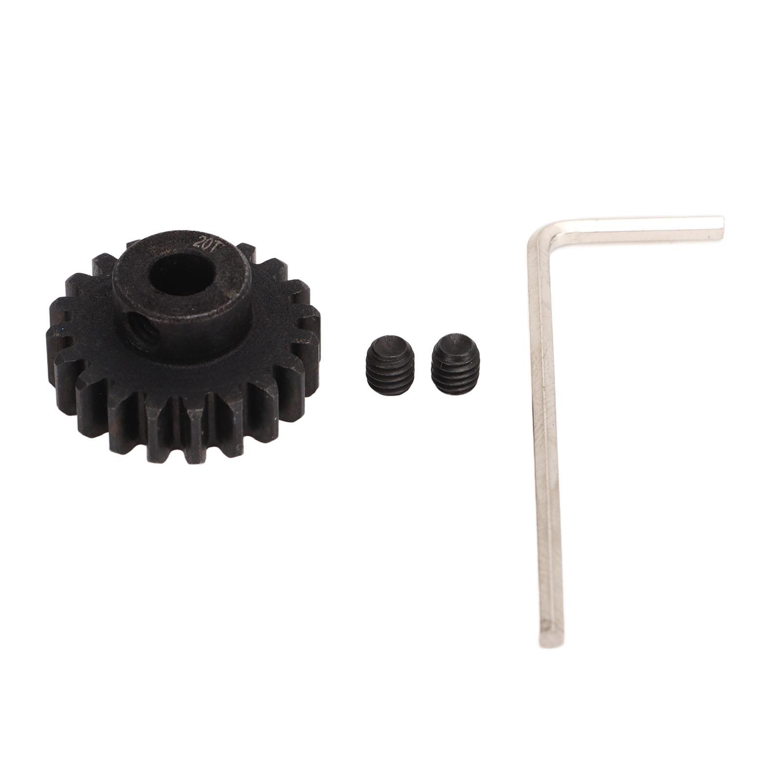 20T 22mm Diameter RC Motor Gear Steel Rust Protection Black RC Motor Pinion Gear for Upgrade
20T 22mm Diameter RC Motor Gear Steel Rust Protection Black RC Motor Pinion Gear for Upgrade