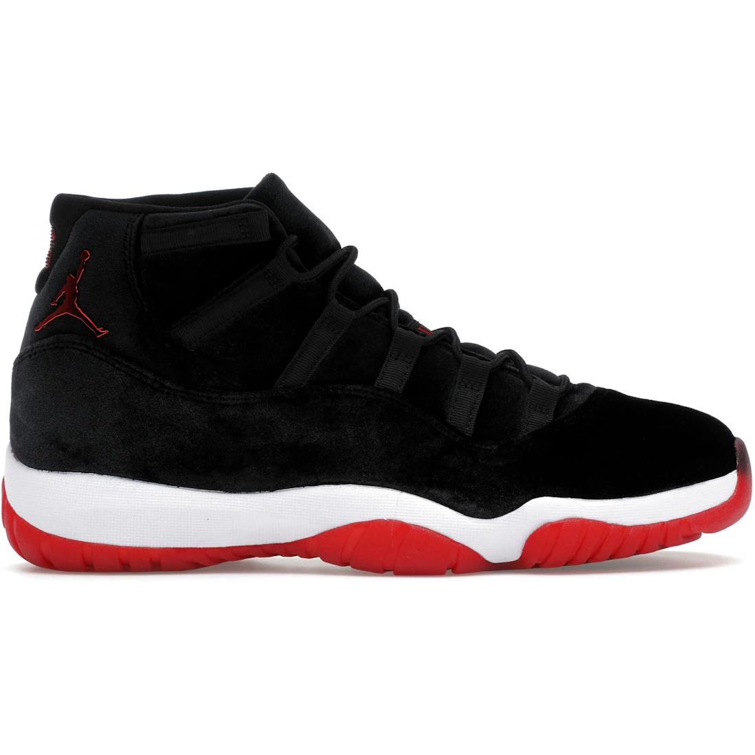 Кроссовки Jordan 11 Retro Bred Velvet (Женский)(DB5457-061) 37.5 
Кроссовки Jordan 11 Retro Bred Velvet (Женский)(DB5457-061) 37.5