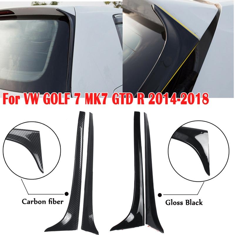 Боковой спойлер на заднее окно из углеродного волокна, крыло для GOLF 7 MK7 GTD R 2014-2018, Стайлинг автомобиля, зеркало заднего вида, хвост
Боковой спойлер на заднее окно из углеродного волокна, крыло для GOLF 7 MK7 GTD R 2014-2018, Стайлинг автомобиля, зеркало заднего вида, хвост