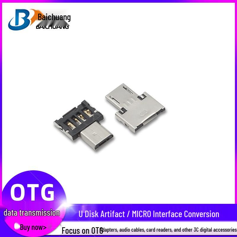 V8 Phone OTG USB to MicroUSB Converter U Disk Adapter
V8 Phone OTG USB to MicroUSB Converter U Disk Adapter