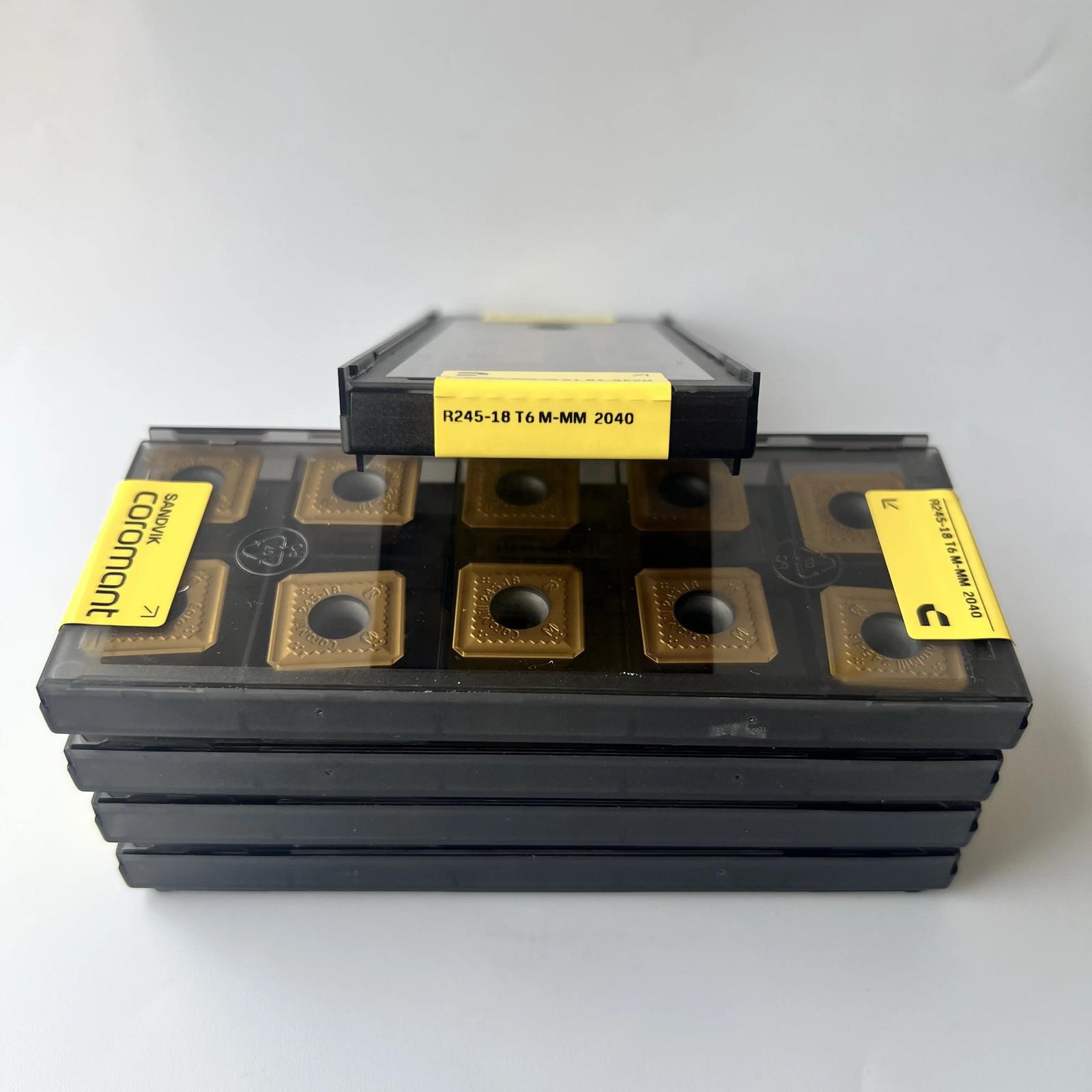 SANDVIK / R245-18T6M-MM 2040 / Industrial indexable Carbide Inserts 10 Pcs
SANDVIK / R245-18T6M-MM 2040 / Industrial indexable Carbide Inserts 10 Pcs