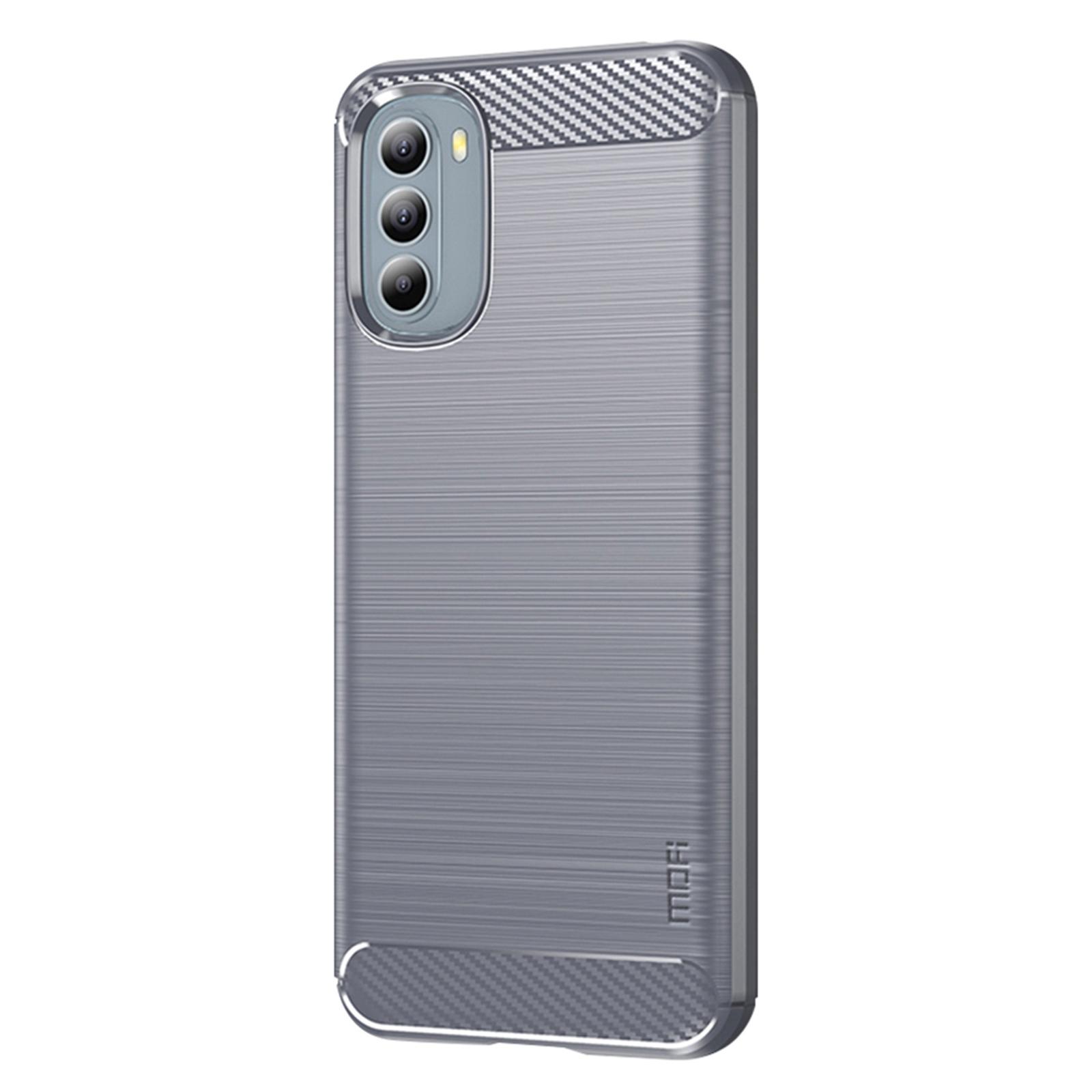MOFI JK TPU Series-1 for Motorola Moto G31/G41 Brushed Carbon Fiber Texture Soft TPU Phone Case Anti-collision Protective Cover Grey
MOFI JK TPU Series-1 for Motorola Moto G31/G41 Brushed Carbon Fiber Texture Soft TPU Phone Case Anti-collision Protective Cover Grey
