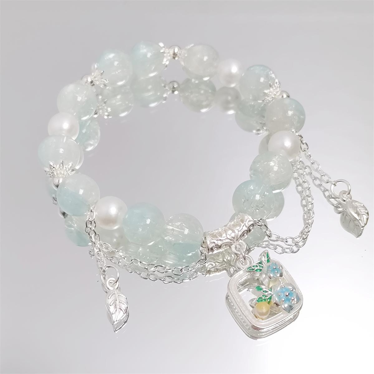 Sweetly Colored Flower Bracelet, Super Magical Crystal Bead Accessory, Ethereal and Dazzling Bracelet синій
Sweetly Colored Flower Bracelet, Super Magical Crystal Bead Accessory, Ethereal and Dazzling Bracelet синій