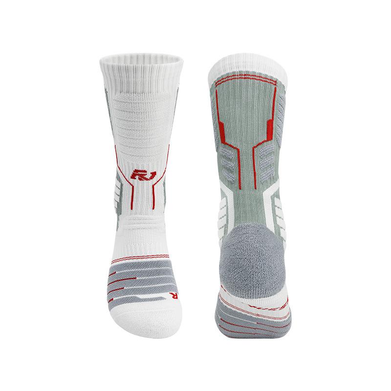 Professional Basketball Socks Jacquard Embroidery Pattern Towel Bottom Cotton Breathable Non-Slip Socks Medium Tube Sports Socks Adultmodel(shoesizes38-44)
Professional Basketball Socks Jacquard Embroidery Pattern Towel Bottom Cotton Breathable Non-Slip Socks Medium Tube Sports Socks Adultmodel(shoesizes38-44)