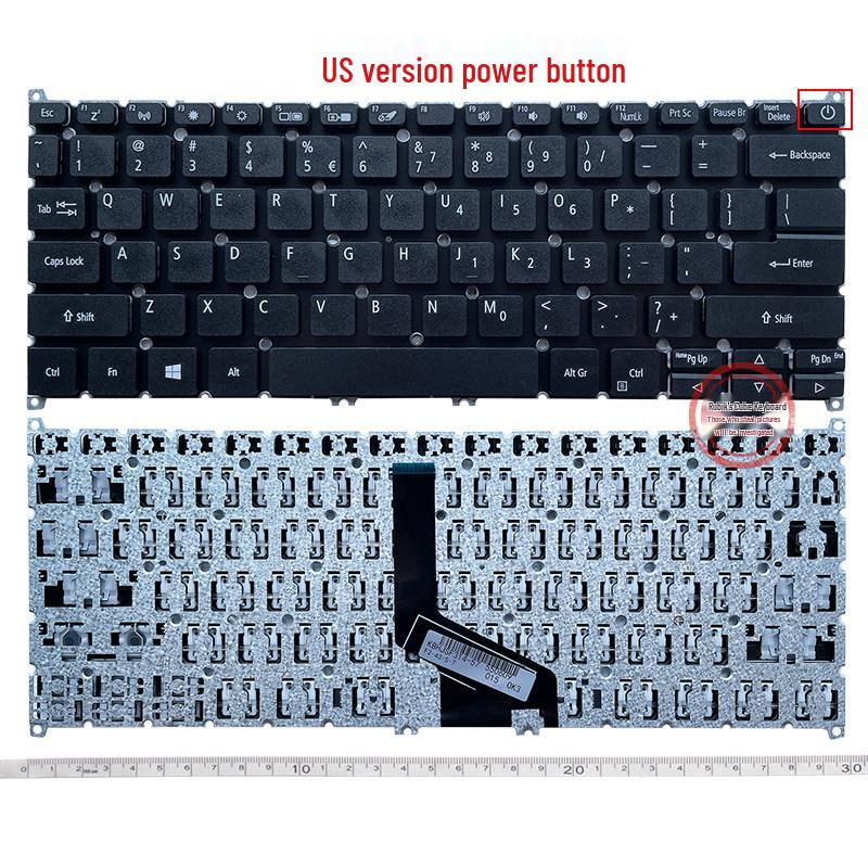 Compatible Keyboard for Acer Models N19C4, N19H4, SF314-Series (42/41/52/53/54/55/57/58/56G/59)
Compatible Keyboard for Acer Models N19C4, N19H4, SF314-Series (42/41/52/53/54/55/57/58/56G/59)