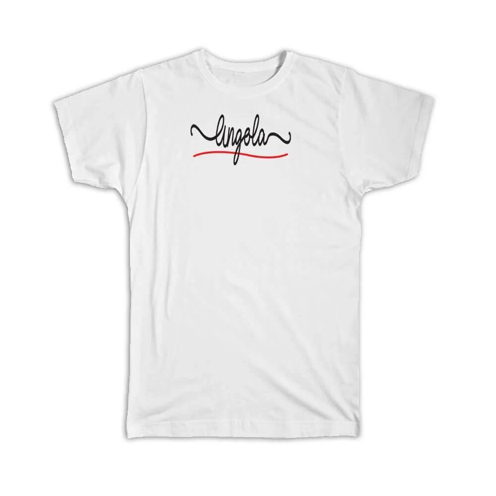 Gift T-Shirt : Angola Flag Colors Angolan Travel Expat Country Minimalist S
Gift T-Shirt : Angola Flag Colors Angolan Travel Expat Country Minimalist S