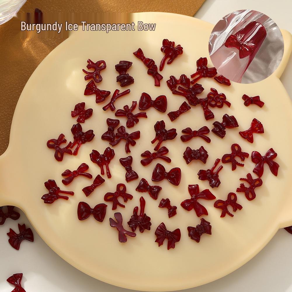 50 Pcs Red Bow New Year Nail Art Accessories - Popular Hot-Selling Decorations Red Bow Mixed Pack 10 Pieces
50 Pcs Red Bow New Year Nail Art Accessories - Popular Hot-Selling Decorations Red Bow Mixed Pack 10 Pieces