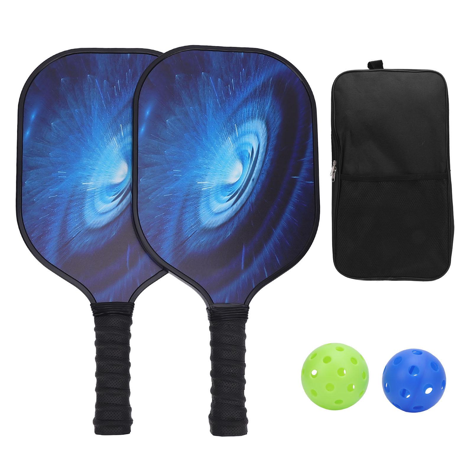 Pickle Ball Paddles Honeycomb Core Fiberglass Surface Pickle Ball Set with 2 Rackets 2 Balls 1
Pickle Ball Paddles Honeycomb Core Fiberglass Surface Pickle Ball Set with 2 Rackets 2 Balls 1