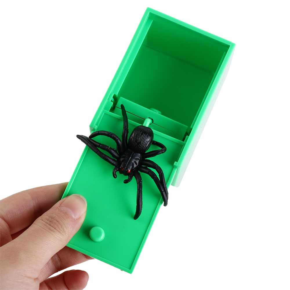 Funny Spider Box Play Prank Toy Surprising Box Terrifying Trick Box Kid 1pc random color box
Funny Spider Box Play Prank Toy Surprising Box Terrifying Trick Box Kid 1pc random color box