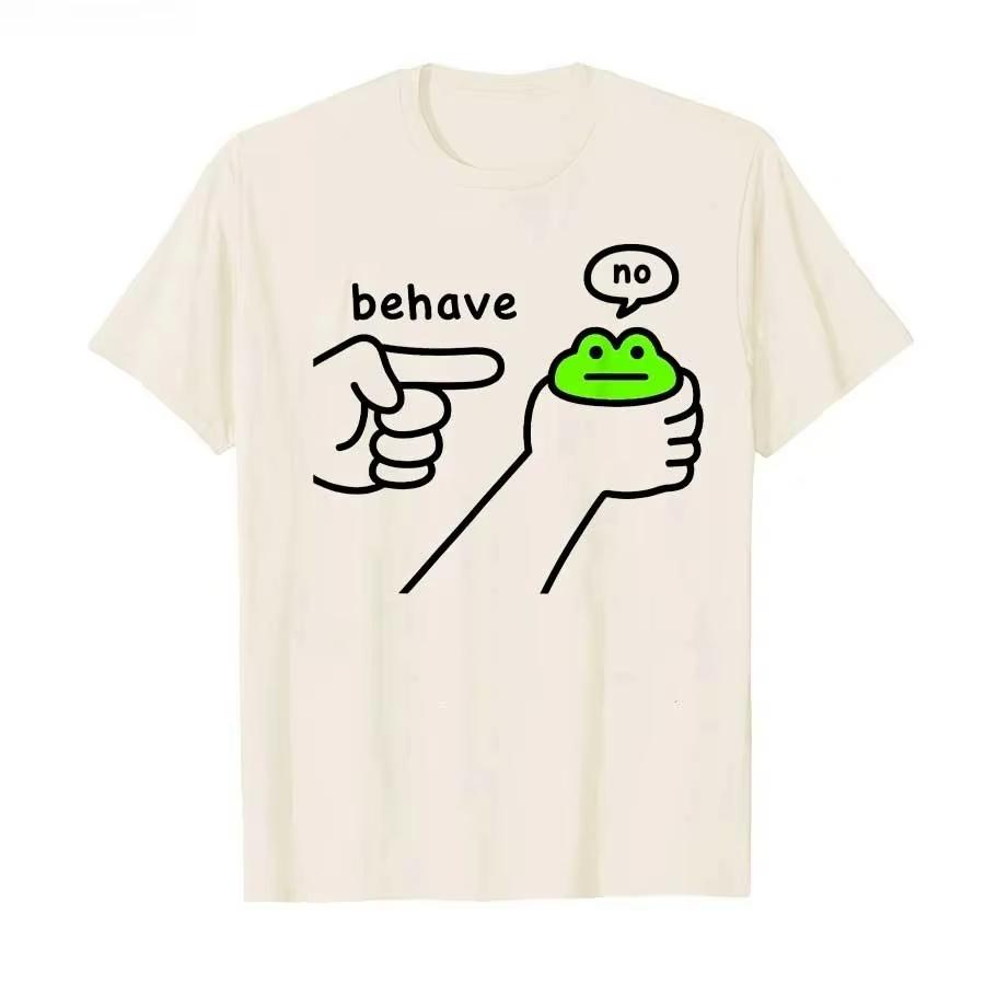 Dishonest Frog Funny Frog Meme Behave No Cartoon Design Tshirt for Unisex Women T Shirts Short Sleeve Tops 4XL
Dishonest Frog Funny Frog Meme Behave No Cartoon Design Tshirt for Unisex Women T Shirts Short Sleeve Tops 4XL