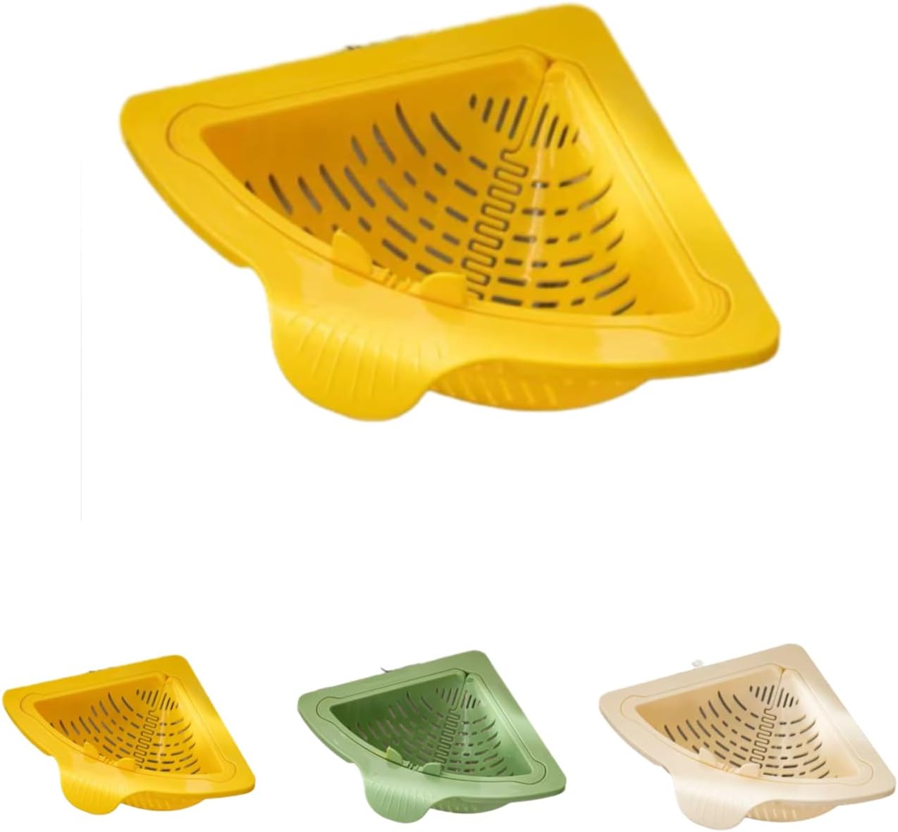 Magnetic Triangle Sink Strainer Basket Food Catcher & Drain Basket for Fruits Vegetable Scraps, Corner Kitchen Sink Organizer жовтий
Magnetic Triangle Sink Strainer Basket Food Catcher & Drain Basket for Fruits Vegetable Scraps, Corner Kitchen Sink Organizer жовтий