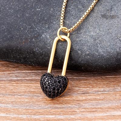 Nidin New Classic Love Heart Necklace 5 Colors Choice For Women Copper Zircon Fashion Chain Jewelry Fine Wedding Luxury Gifts чёрный
Nidin New Classic Love Heart Necklace 5 Colors Choice For Women Copper Zircon Fashion Chain Jewelry Fine Wedding Luxury Gifts чёрный