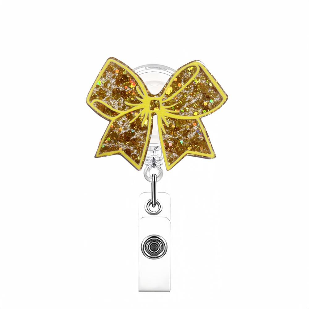 Name Badge Holder Acrylic Retractable Badge Reel Alligator Clip Badge Reel Cute For Hospital School Office жовтий
Name Badge Holder Acrylic Retractable Badge Reel Alligator Clip Badge Reel Cute For Hospital School Office жовтий