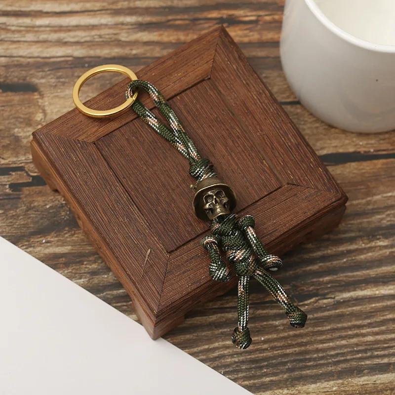 New Skull Skeleton Keyring Funny Scary Novelty Keychain Car Biker Pendant Keychain Braided Rope Paracord Buddy Bag Hanging Toy
New Skull Skeleton Keyring Funny Scary Novelty Keychain Car Biker Pendant Keychain Braided Rope Paracord Buddy Bag Hanging Toy