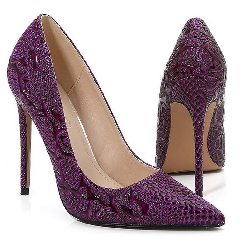 Women Embossed Snake High Thin Heel Shoes Sexy Pointed Toe Stiletto Shoes Office Business Nightclub Party Wedding Banquet Pumps 46 фіолетовий
Women Embossed Snake High Thin Heel Shoes Sexy Pointed Toe Stiletto Shoes Office Business Nightclub Party Wedding Banquet Pumps 46 фіолетовий