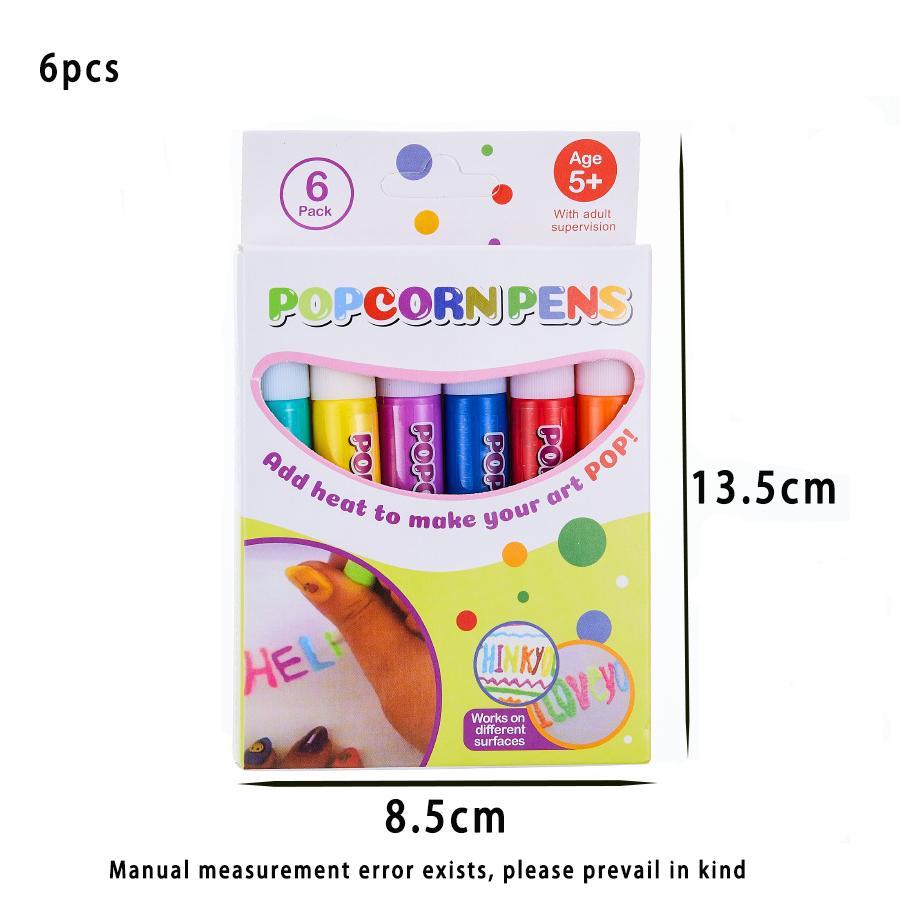 6-Pack Bubble Pens, Popcorn Pens, Foam Pens, Bullet Journal Magic Pens, Watercolor Pens, Doodle Pens, Watercolor Pens
6-Pack Bubble Pens, Popcorn Pens, Foam Pens, Bullet Journal Magic Pens, Watercolor Pens, Doodle Pens, Watercolor Pens