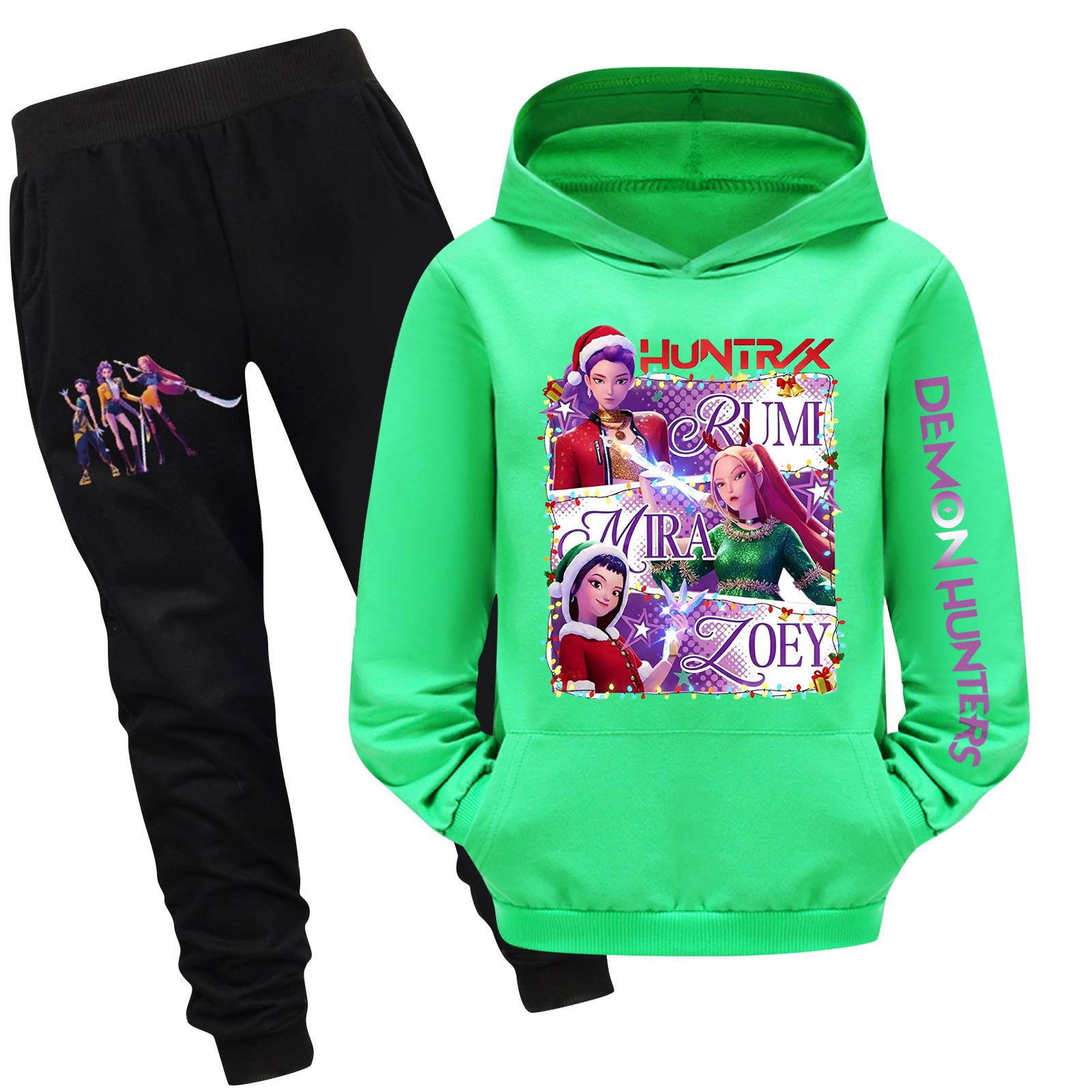 Детский худи и брюки, двухпредметный спортивный костюм, комплект свитшота с длинным рукавом и принтом 120 зелёный
Детский худи и брюки, двухпредметный спортивный костюм, комплект свитшота с длинным рукавом и принтом 120 зелёный