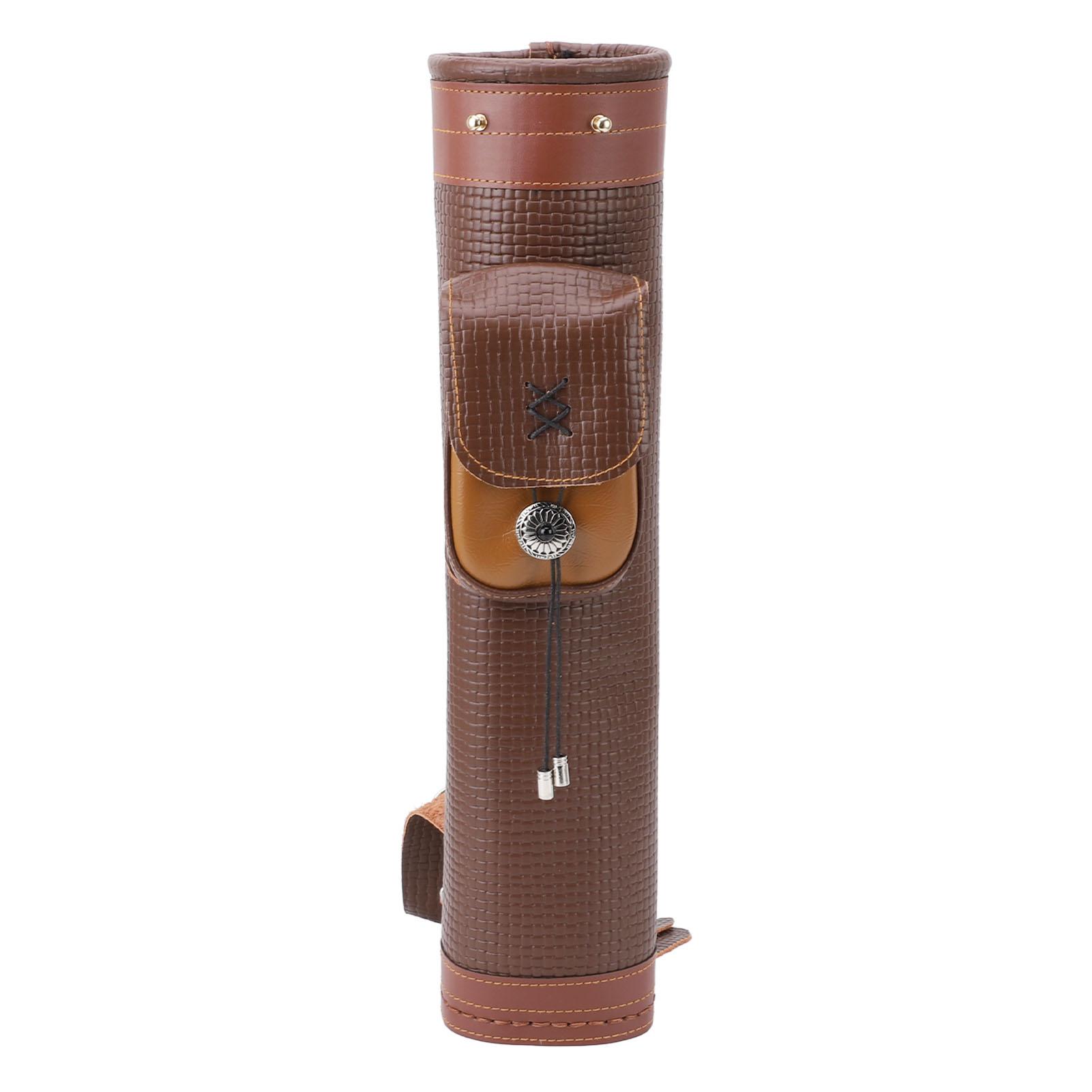 Тримач стріл Шкіряний Великої місткості Водонепроникний Універсальний Сагайдак для стрільби з лука для активного відпочинку
Тримач стріл Шкіряний Великої місткості Водонепроникний Універсальний Сагайдак для стрільби з лука для активного відпочинку