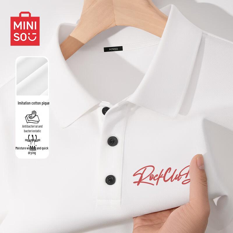 MINISO Men s Quick-Dry Anti-Bacterial Ice Silk Polo Shirt 3XL
MINISO Men s Quick-Dry Anti-Bacterial Ice Silk Polo Shirt 3XL