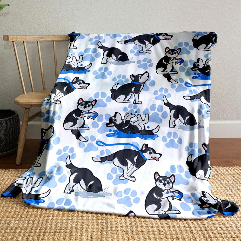Adorable Siberian Husky Pattern Cozy Blanket bedroom Blanket for Livingroom Couch lunch break Soft throw for Friend s festival Gift 80cm x 120cm
Adorable Siberian Husky Pattern Cozy Blanket bedroom Blanket for Livingroom Couch lunch break Soft throw for Friend s festival Gift 80cm x 120cm