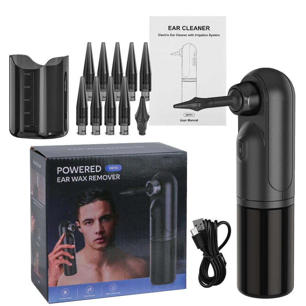 Electric Ear Washing Appliance Household Convenient Ear Cleaning Instrument чорний
Electric Ear Washing Appliance Household Convenient Ear Cleaning Instrument чорний