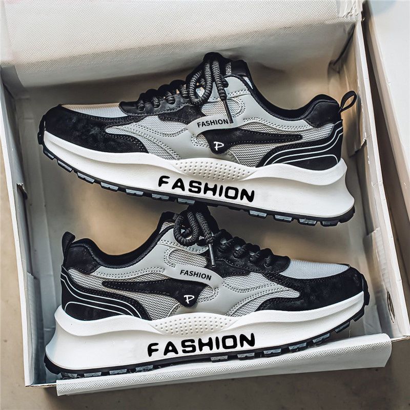 Весенне-летняя мужская повседневная модная трендовая универсальная спортивная обувь 44 черный серый
Весенне-летняя мужская повседневная модная трендовая универсальная спортивная обувь 44 черный серый