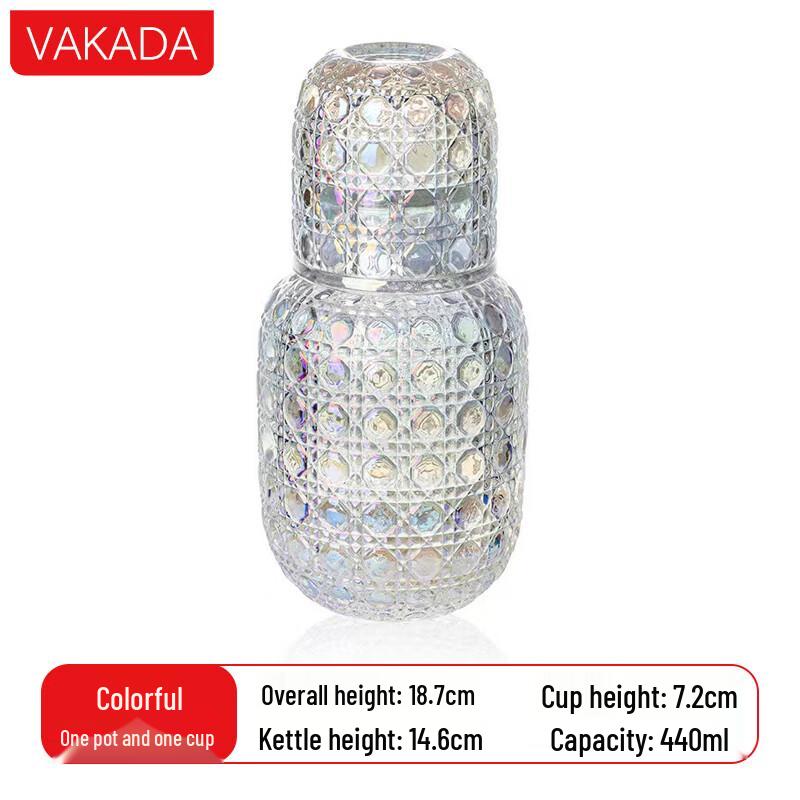 VAKADA Borosilicate Glass Beverage Pitcher & Drinkware Set
VAKADA Borosilicate Glass Beverage Pitcher & Drinkware Set