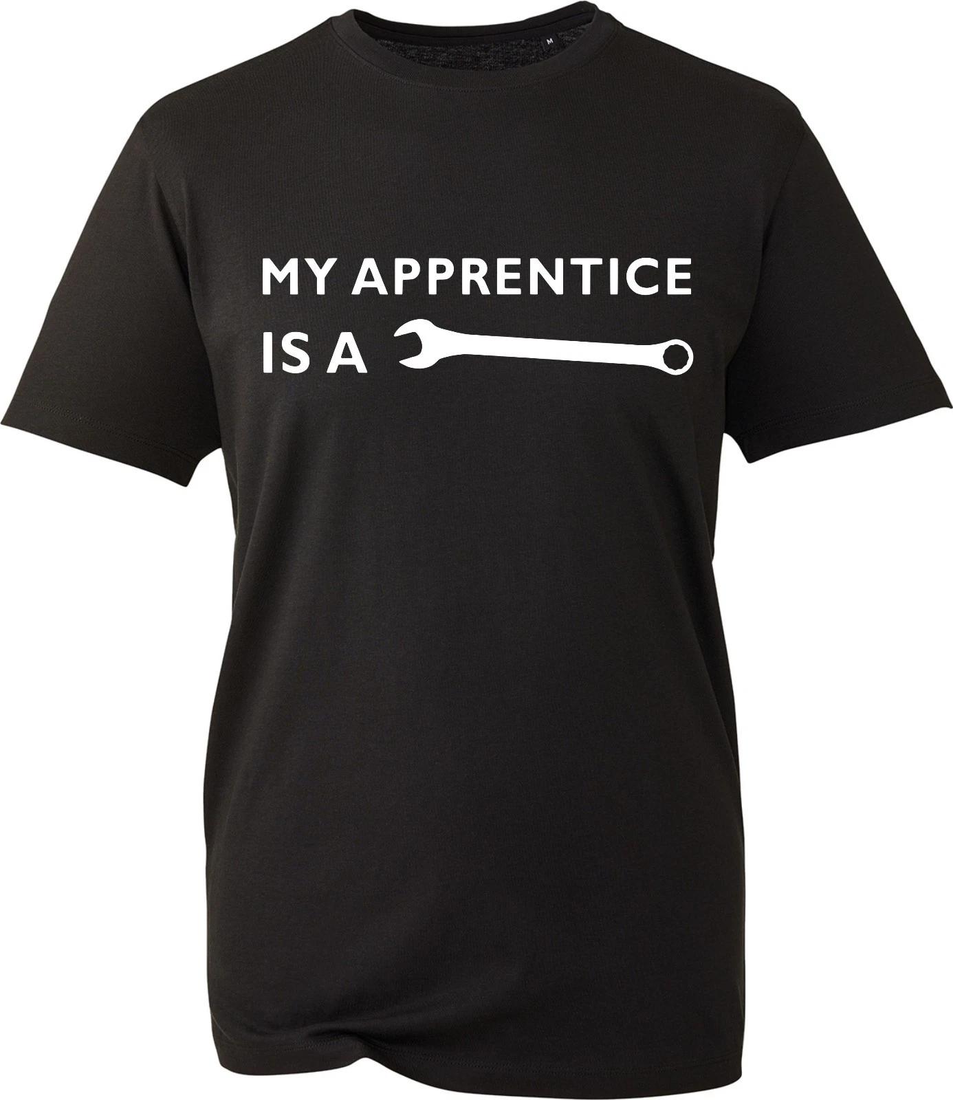 My Apprentice Is A Tool Funny T-Shirt, Mechanic Plumber Handyman Gift Unisex Tee S
My Apprentice Is A Tool Funny T-Shirt, Mechanic Plumber Handyman Gift Unisex Tee S