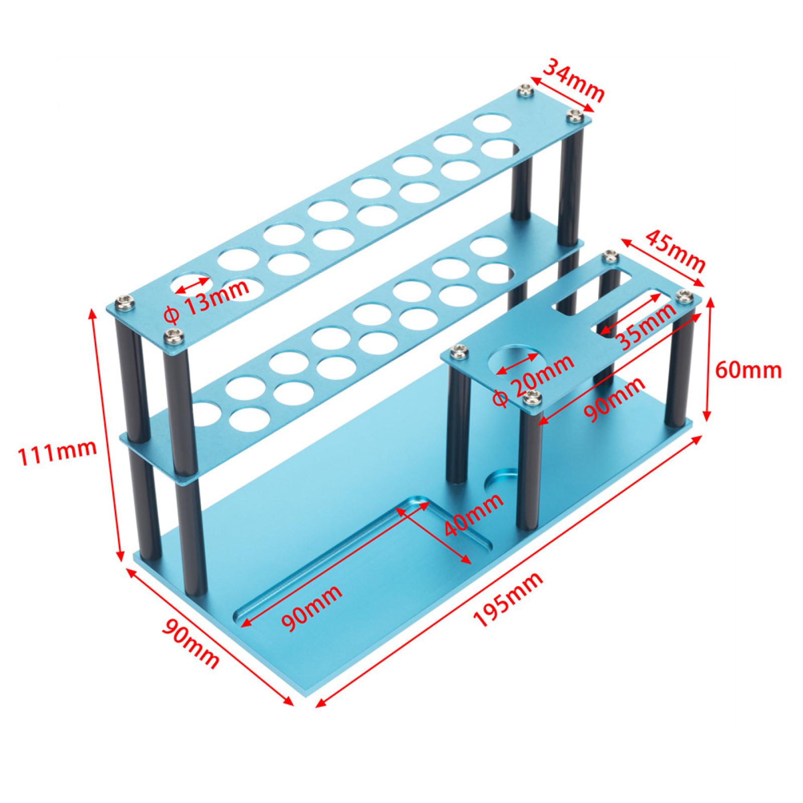 Metal Blue DIY RC Car Organizer Screwdriver Holder Wrench Storage Rack Shelves Base RC Car Tools for Hex Cross Driver United States
Metal Blue DIY RC Car Organizer Screwdriver Holder Wrench Storage Rack Shelves Base RC Car Tools for Hex Cross Driver United States