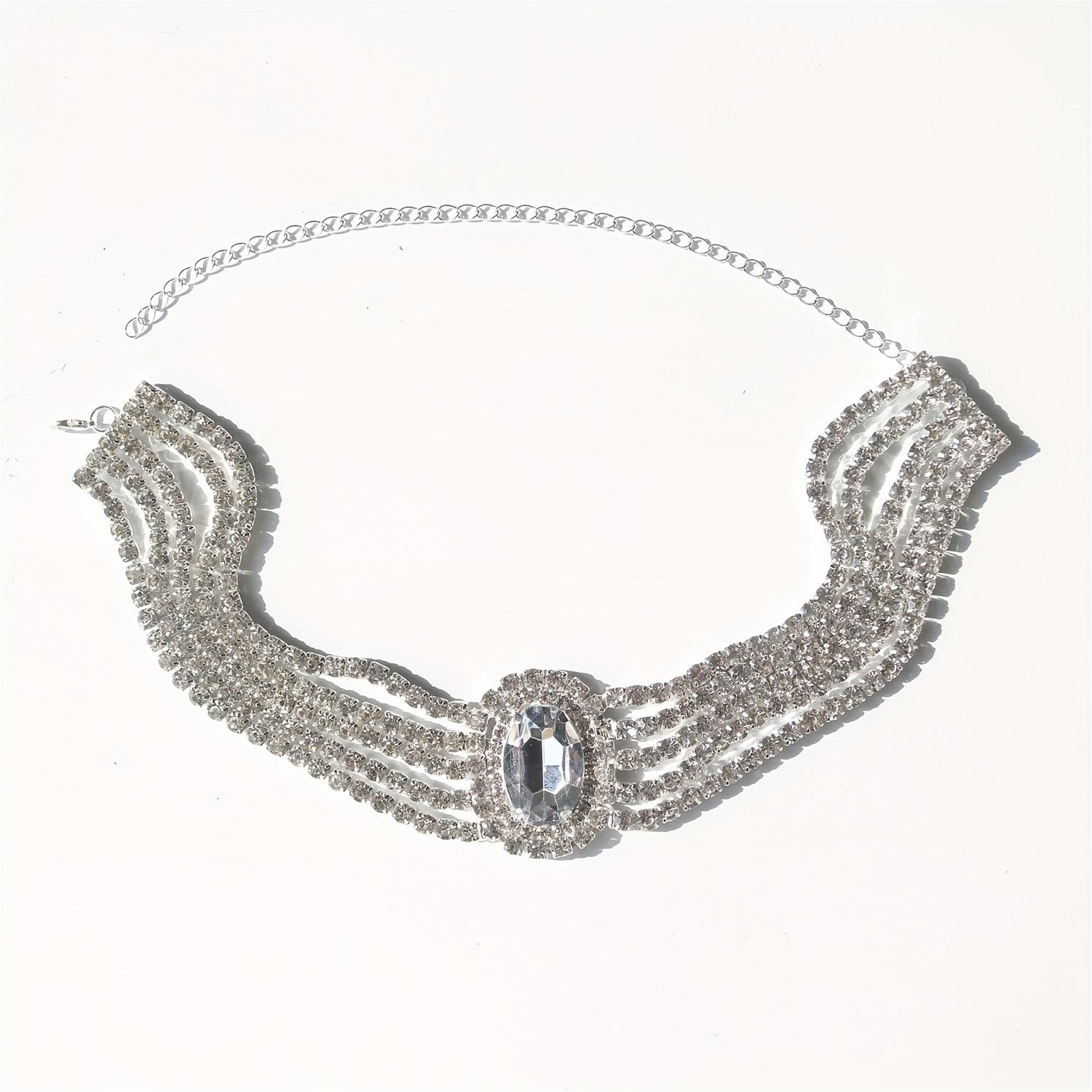 Fashion Exaggerated Multi-Layer Diamond Color Oval Crystal Necklace Bundle Necklace Banquet Jewelry Accessories белый
Fashion Exaggerated Multi-Layer Diamond Color Oval Crystal Necklace Bundle Necklace Banquet Jewelry Accessories белый
