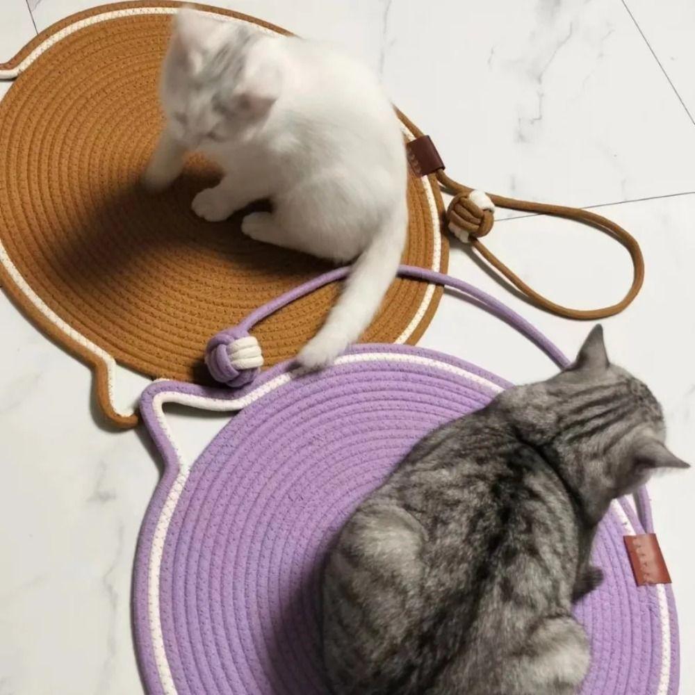 Round Shape Cat Scratcher Mat Claw Care Kitten Claw Scratcher Pad Portable Cat Scratching Board S фіолетовий
Round Shape Cat Scratcher Mat Claw Care Kitten Claw Scratcher Pad Portable Cat Scratching Board S фіолетовий