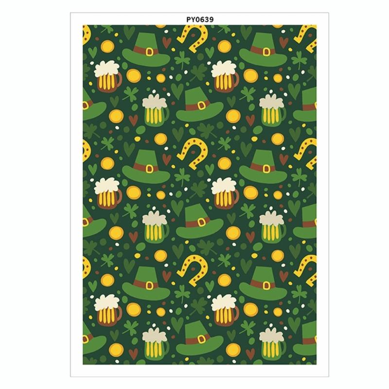 Easy To Use Water Slide Decals Marking Stickers For Patricks Day Decorating Projects With Waterproof Design
Easy To Use Water Slide Decals Marking Stickers For Patricks Day Decorating Projects With Waterproof Design
