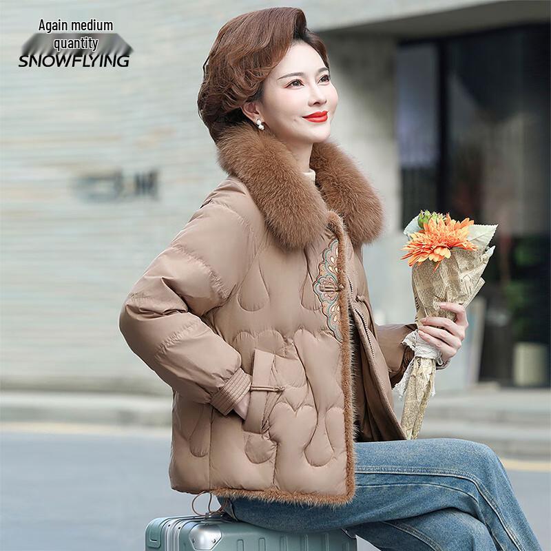 Xuezhongfei Women s Winter Down Jacket with Fox & Mink Fur Trim 175/96A
Xuezhongfei Women s Winter Down Jacket with Fox & Mink Fur Trim 175/96A