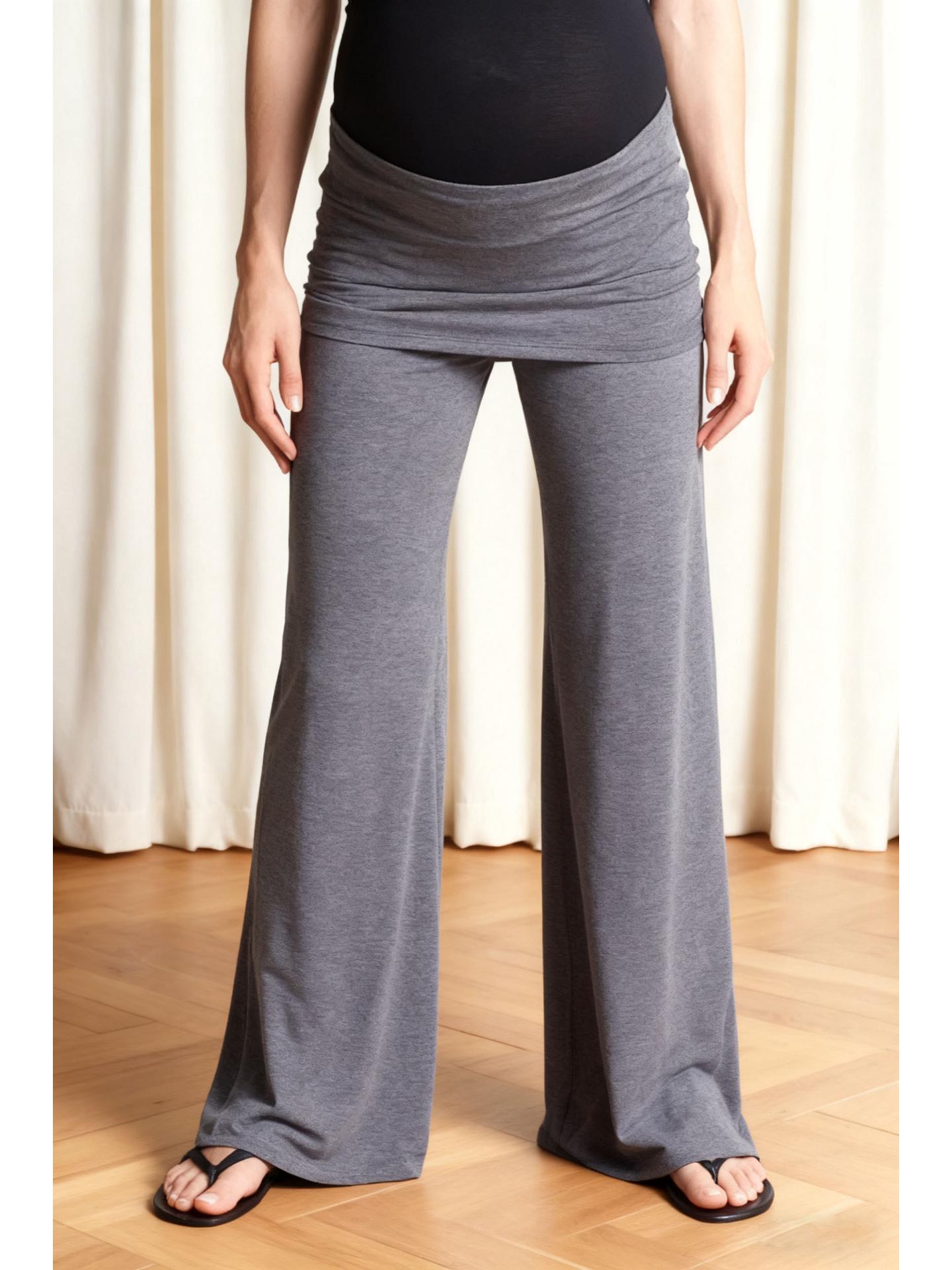Trendy Wide Leg Flare Yoga Pants - Solid Color Casual Fashion Large сірий колір
Trendy Wide Leg Flare Yoga Pants - Solid Color Casual Fashion Large сірий колір