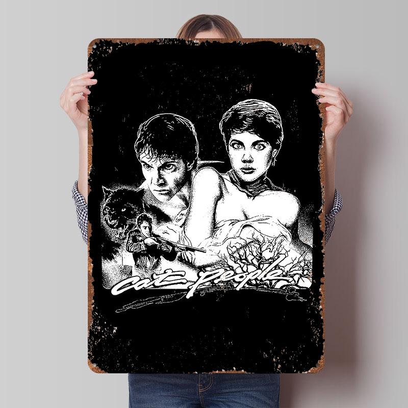 Cat People Metal Poster Customized Wall Art Retro Vintage Tinplate Signs for Gaming Room Decoration Cozy Garage Decorations Home 7.9x11.8In(20x30cm)
Cat People Metal Poster Customized Wall Art Retro Vintage Tinplate Signs for Gaming Room Decoration Cozy Garage Decorations Home 7.9x11.8In(20x30cm)