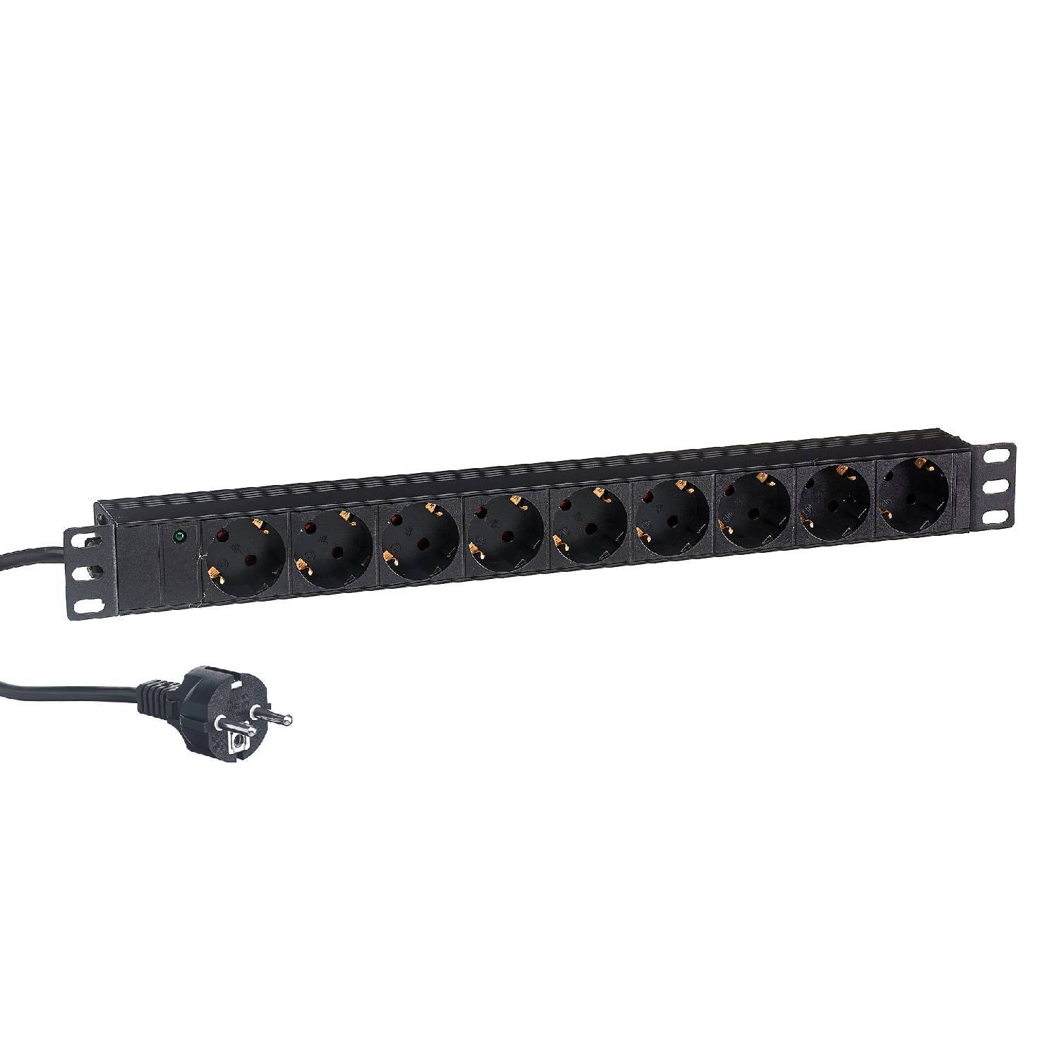 Блок розеток Exegate Serverpro Pdu-19h904 Al-9s-eu2 5cu 19 дюймов 1u Алюминий 9 Кабель Schuko Euroville Vde-250v-16a-3 1 5 мм2 2 5 метров Черный
Блок розеток Exegate Serverpro Pdu-19h904 Al-9s-eu2 5cu 19 дюймов 1u Алюминий 9 Кабель Schuko Euroville Vde-250v-16a-3 1 5 мм2 2 5 метров Черный