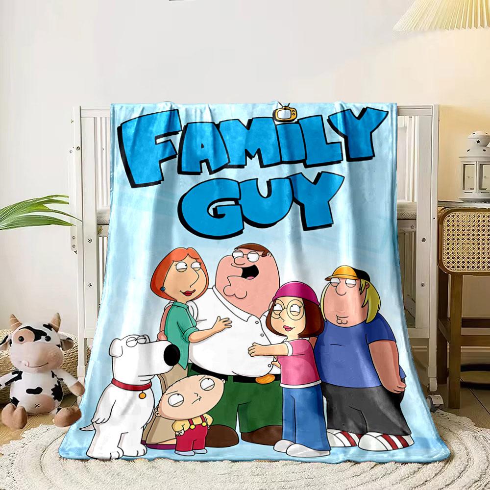 Cartoon family grouped together with large, bold text above them. for all seasons blanket lunch break throw gift 80cm x 120cm
Cartoon family grouped together with large, bold text above them. for all seasons blanket lunch break throw gift 80cm x 120cm