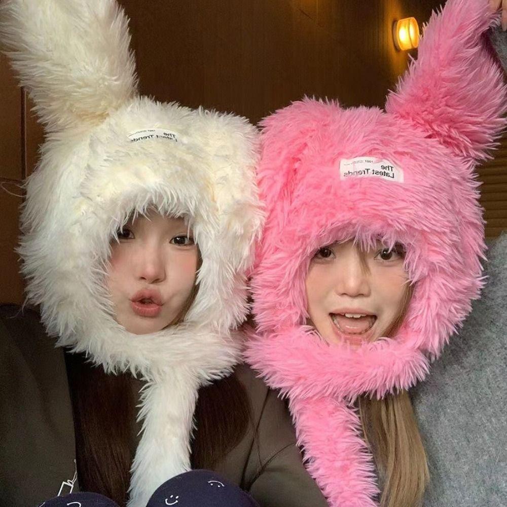 Keep Warm Fuzzy Bunny Hat Long Rabbit Ears Winter Beanies Hats Funny Women s Plush Caps Girls синій
Keep Warm Fuzzy Bunny Hat Long Rabbit Ears Winter Beanies Hats Funny Women s Plush Caps Girls синій