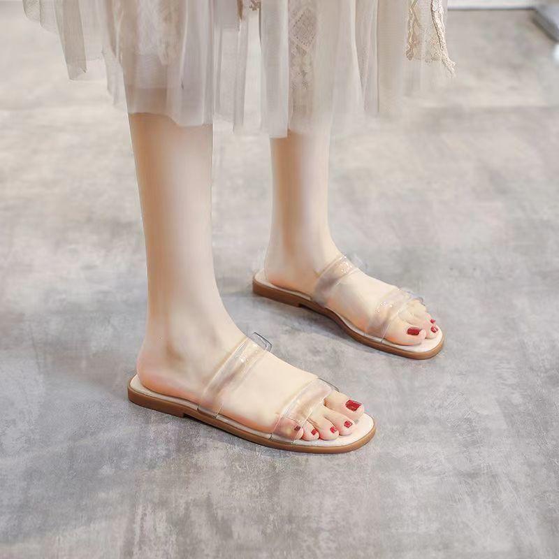 Comic exhibition cos shoes women s summer new flat-bottomed versatile crystal high-value slippers outer sand shoes super soft and fashionable 35
Comic exhibition cos shoes women s summer new flat-bottomed versatile crystal high-value slippers outer sand shoes super soft and fashionable 35